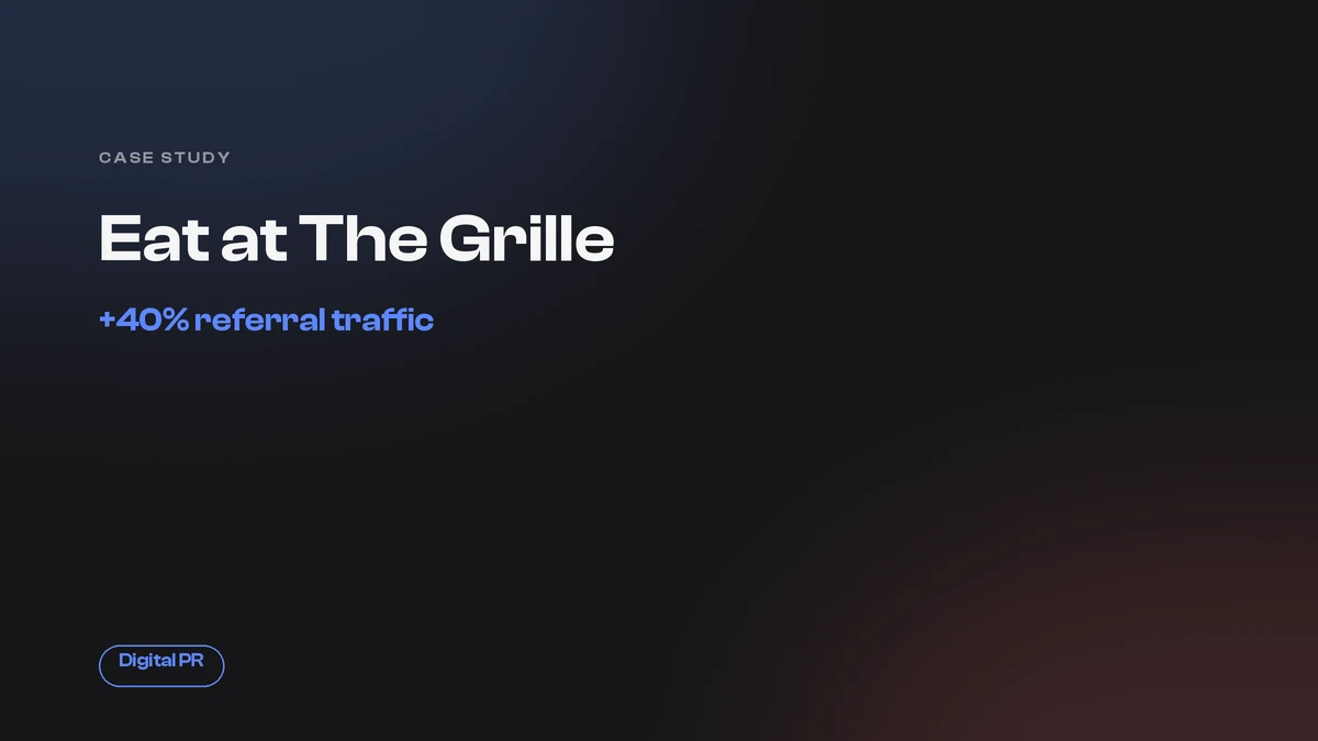 Eat at The Grille guest post case study cover